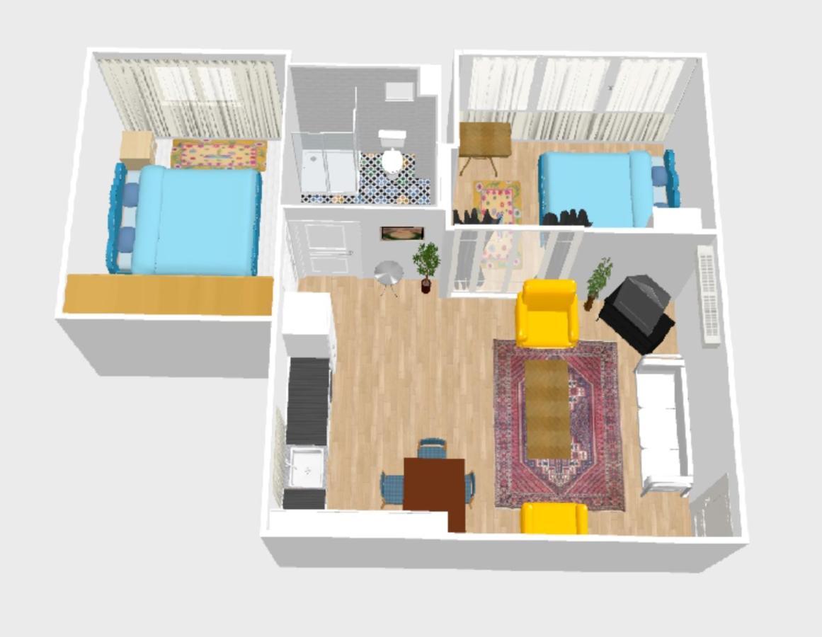 Girne Center 3 Rooms 150 M To Beach Eksteriør bilde